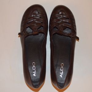 Aldo Women's Shoes Dark Brown Pre-Owned Size 38/8